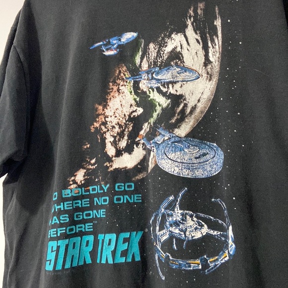 Vintage 93 Star Trek T - Picture 6 of 7